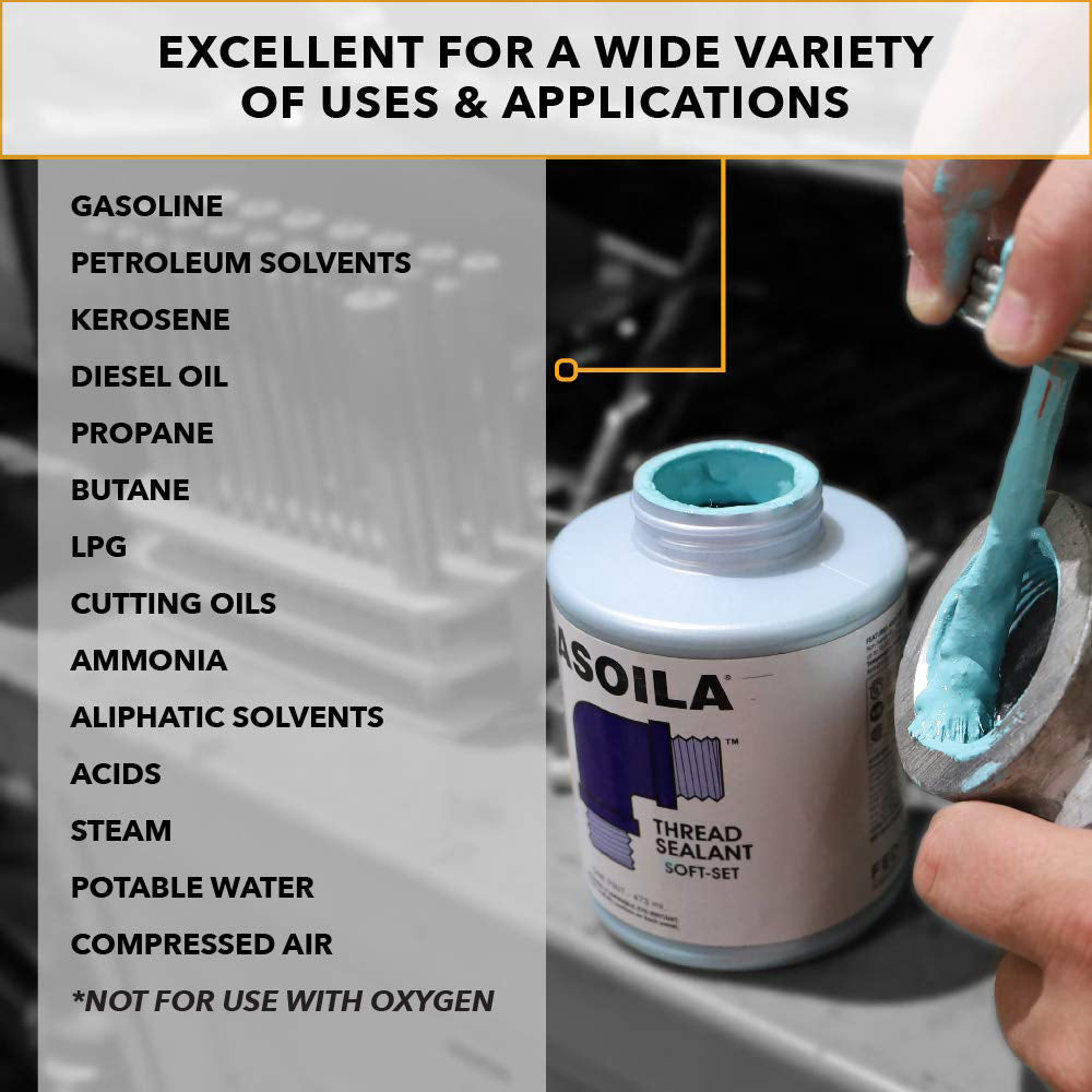 Gasoila® Soft-Set Thread Sealant
