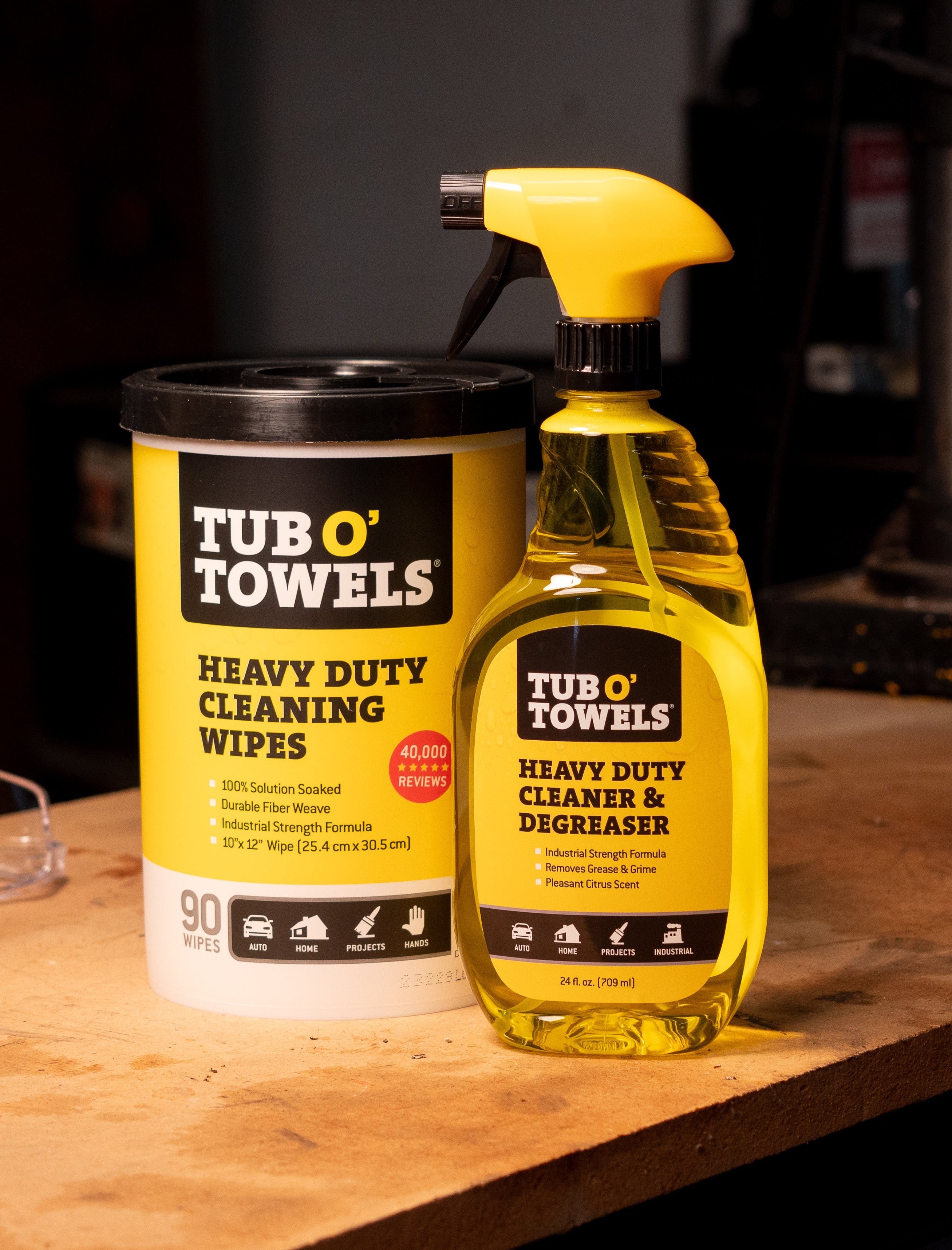Tub O' Towels Heavy Duty Cleaner and Degreaser