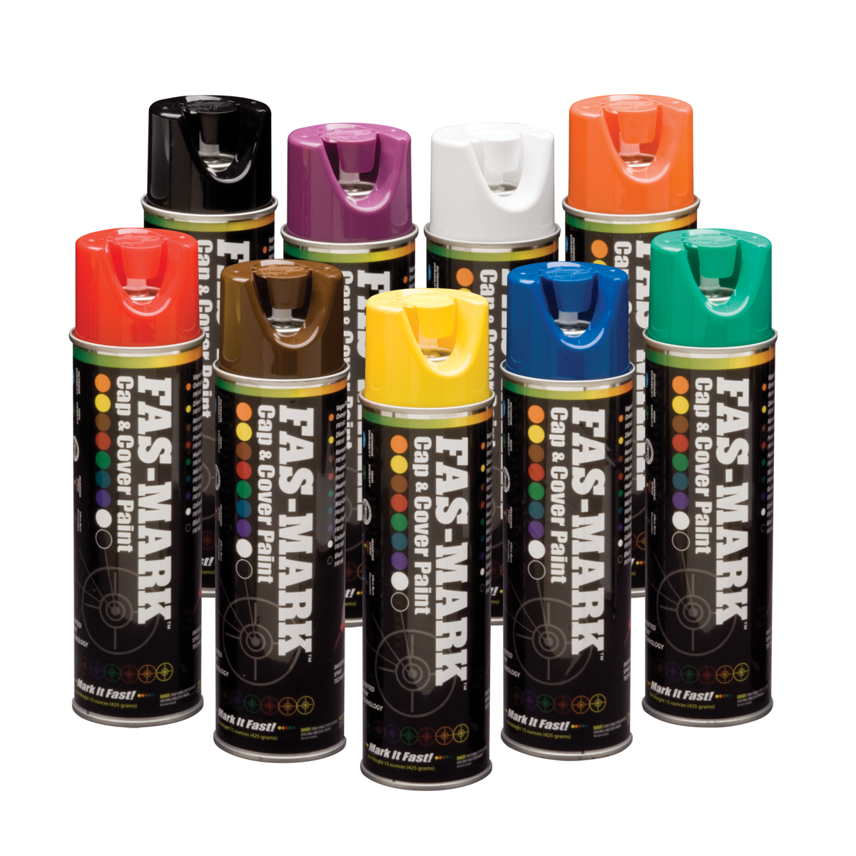 FAS-MARK™ Cap & Cover Marking Paint Set