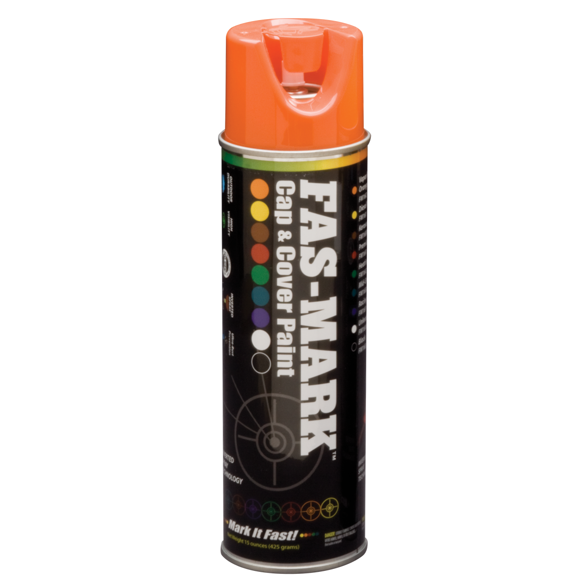 FAS-MARK™ Cap & Cover Marking Paint Orange