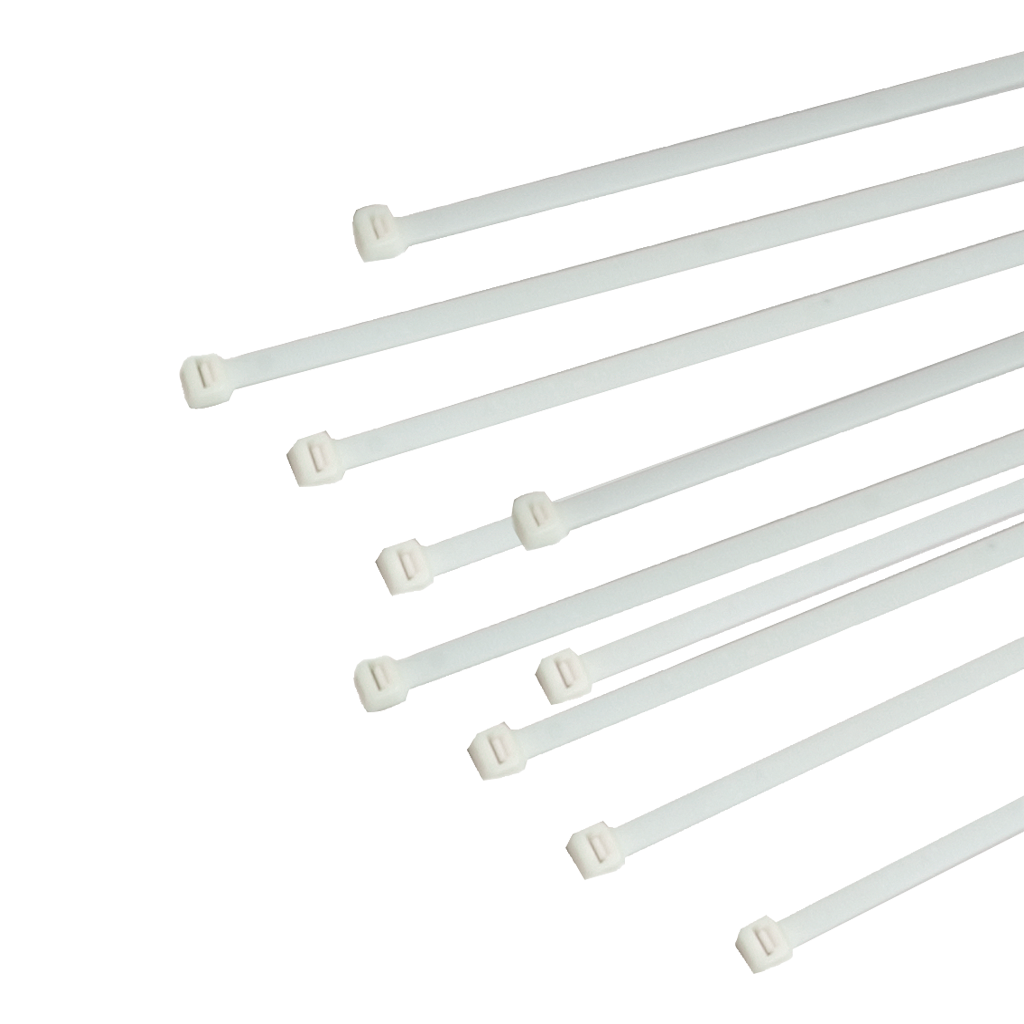 White Bundle Buddles Cable Ties