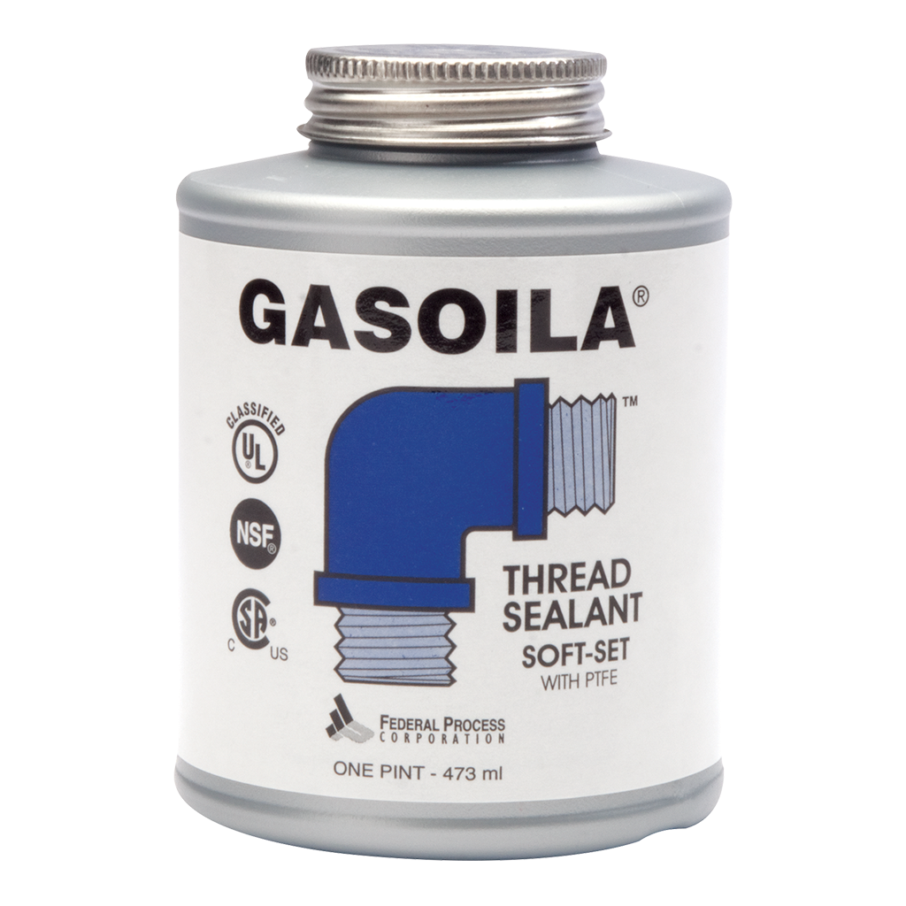 Gasoila® Soft-Set Thread Sealant with PTFE