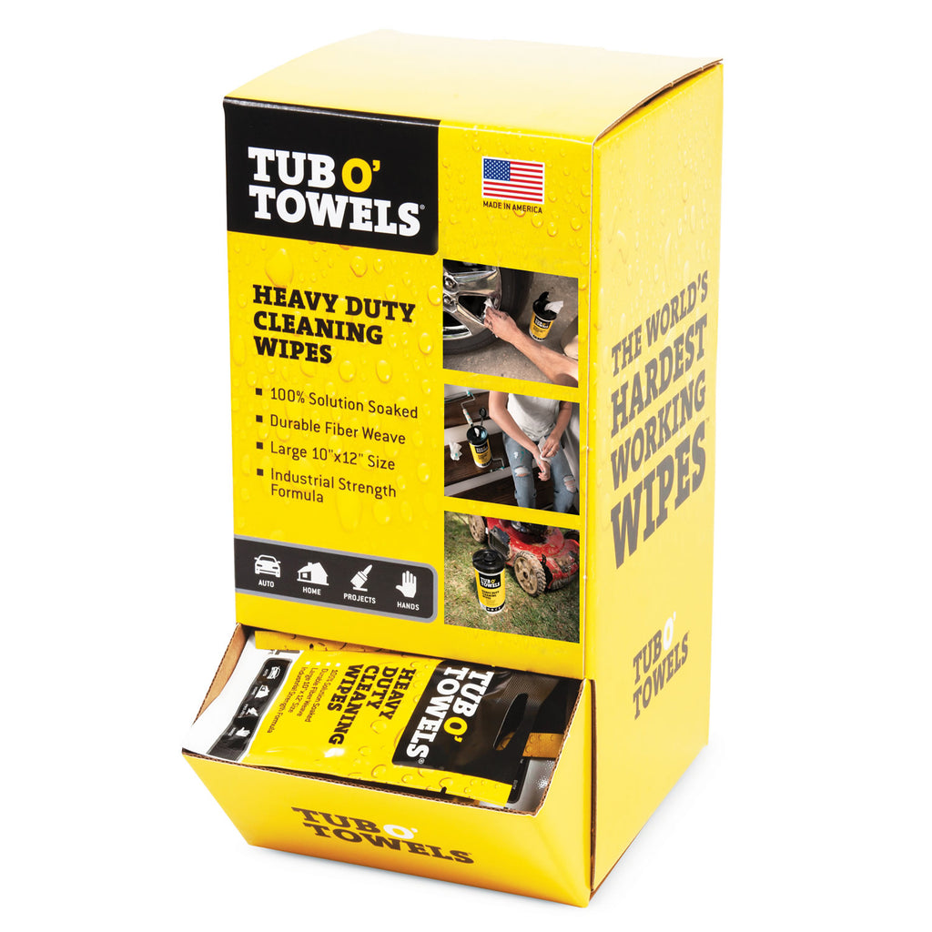 Tub O' Towels Heavy-Duty Cleaning Wipes 90-Count as Low as $6.74 Shipped