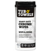 Tub O' Towels Heavy Duty Chrome Wipes, 40-Count